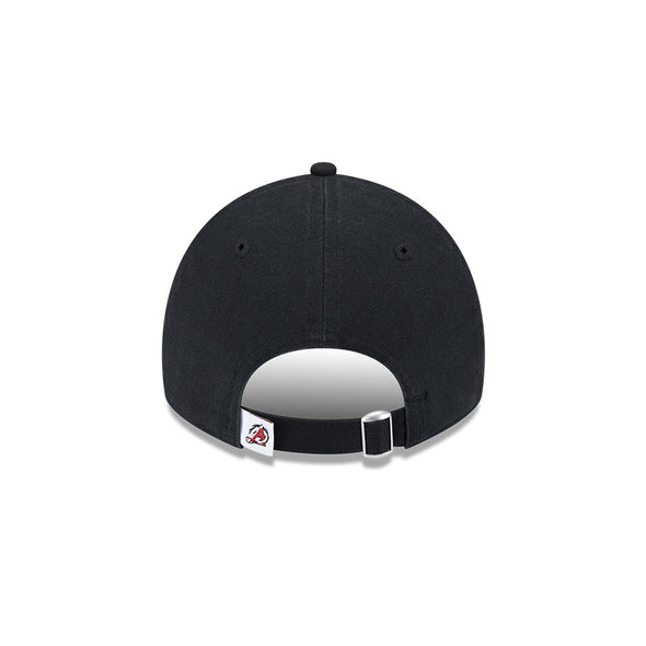 Arkansas Travelers New Era 9TWENTY Women's Evergreen Black Cap