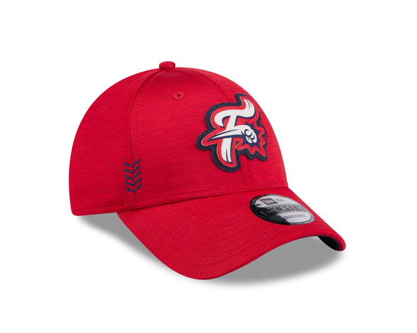 New Era 9Forty Reading Fightin Phils Stretch Snap Clubhouse Edition Adjustable Red F-Fist Hat