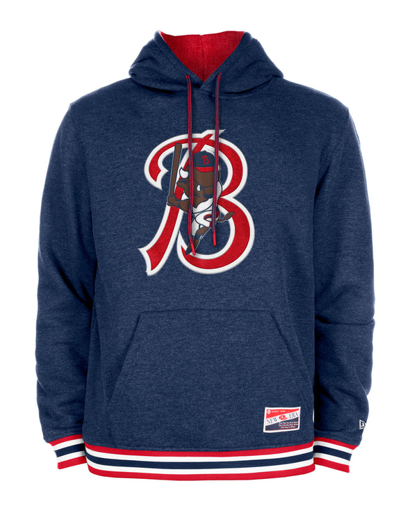 Buffalo Bisons New Era Retro Navy 88 Hoodie