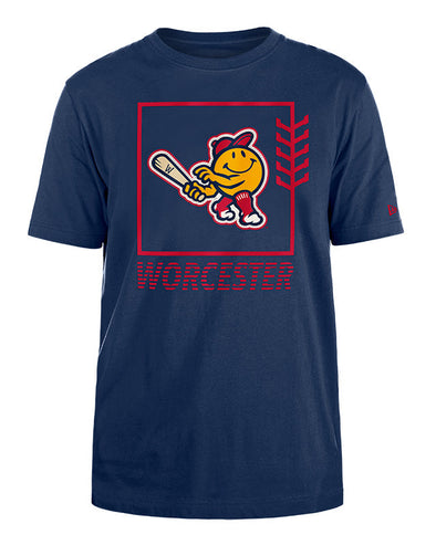 Worcester Red Sox Navy NE Clubhouse Tee