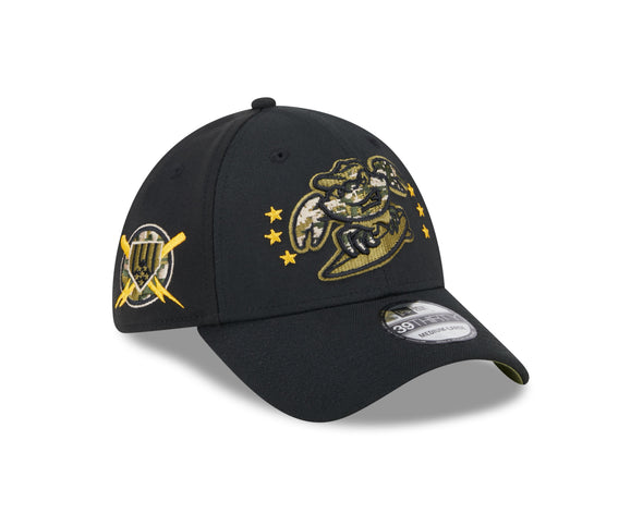 Jersey Shore BlueClaws New Era Armed Forces Day 2024 Stretch Fit Cap