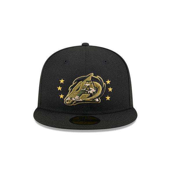 Arkansas Travelers New Era 59FIFTY Armed Forces Day Cap