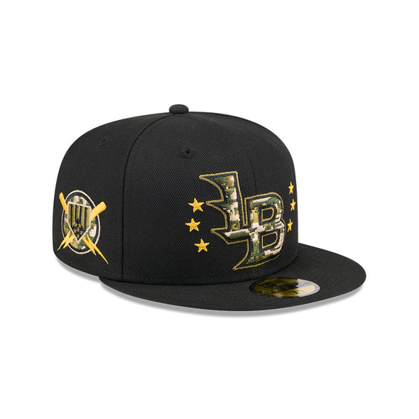 Louisville Bats 2024 Armed Forces Fitted Cap