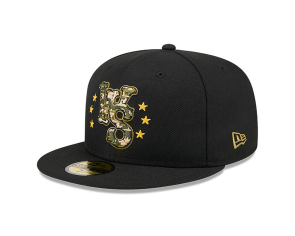Winston-Salem Dash New Era 2024 Armed Forces Day On-Field 59FIFTY Fitted Hat - Black