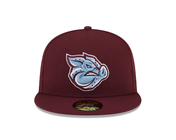 Lehigh Valley IronPigs Alt2 Sunday Maroon 5950 Cap