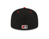 Lansing Lugnuts New Era Official 2024 Alternate #2 Fitted Cap