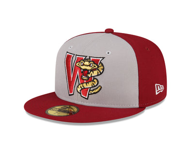 Wisconsin Timber Rattlers New Era Road 5950 Fitted Hat