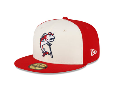 Tacoma Rainiers New Era 59Fifty Official Alternate Salmon Cap