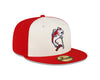 Tacoma Rainiers New Era 59Fifty Official Alternate Salmon Cap