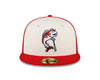 Tacoma Rainiers New Era 59Fifty Official Alternate Salmon Cap