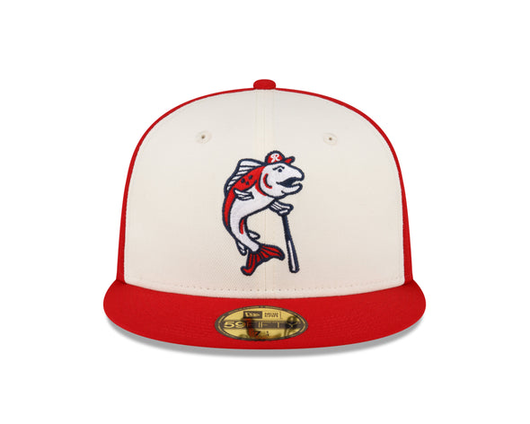 Tacoma Rainiers New Era 59Fifty Official Alternate Salmon Cap