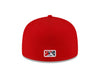 Tacoma Rainiers New Era 59Fifty Official Alternate Salmon Cap