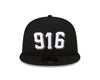 916 FITTED 59FIFTY, SACRAMENTO RIVER CATS