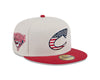 Columbus Clippers New Era 2024 Stars and Stripes Hat