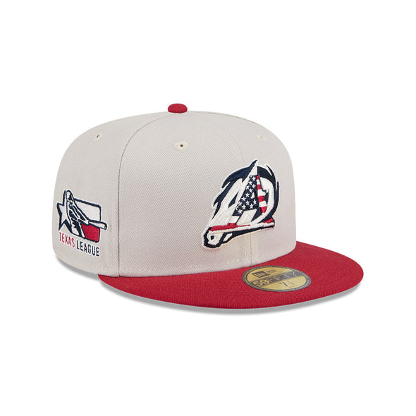 Arkansas Travelers New Era 59FIFTY 4th of July 2024 Cap