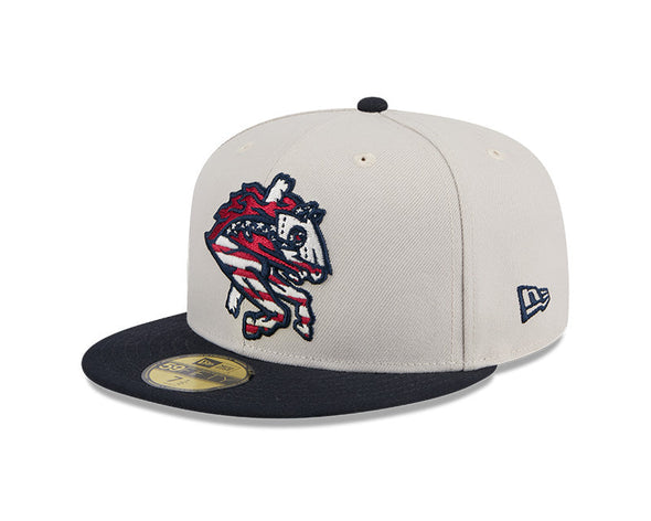 BRP  New!  2024 4th of July 59FIFTY Independence Day On-Field replica hats