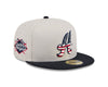 Hartford Yard Goats New Era Stars & Stripes '24 Fitted Cap