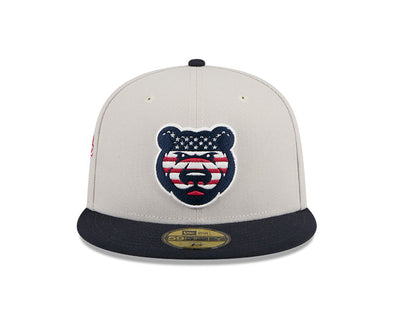 Men's Iowa Cubs Star & Stripes Official On Field 5950 Cap