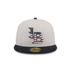 Louisville Bats 2024 4th of July On-Field 9FIFTY Fitted