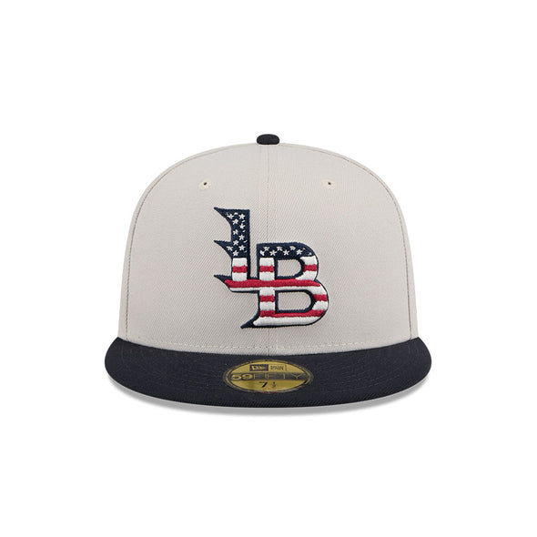 Louisville Bats 2024 4th of July On-Field 9FIFTY Fitted
