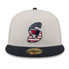 Somerset Patriots 59FIFTY Authentic On-field 2024 4th of July Cap