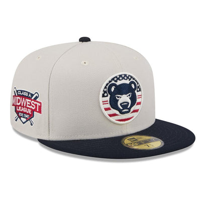 South Bend Cubs New Era 59Fifty Fitted Retired On Field July 4th 2024 Cap