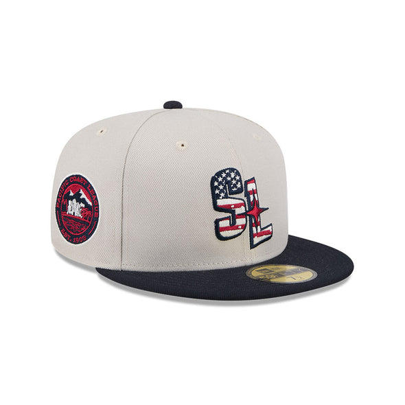 Sugar Land Space Cowboys New Era Hat Fitted 4th of July 2024