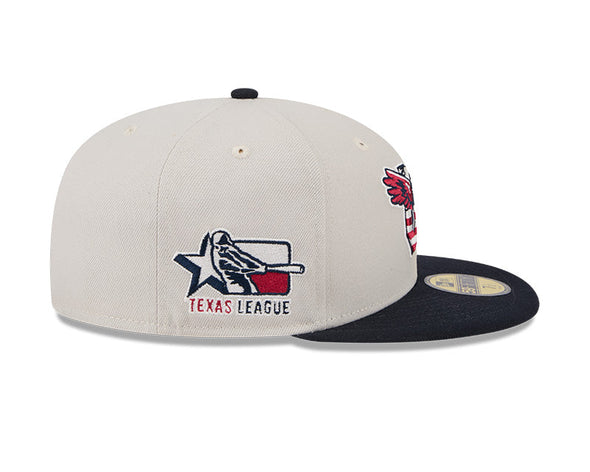 Wichita Wind Surge 2024 New Era Stars and Stripes 5950 Cap