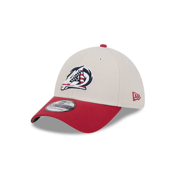 Arkansas Travelers New Era 39THIRTY 4th of July 2024 Cap