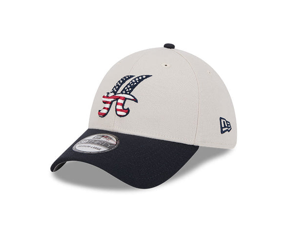 Hartford Yard Goats New Era Stars & Stripes '24 Flex Fit