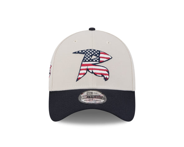 Richmond Flying Squirrels New Era 2024 Stars & Stripes 39Thirty Cap