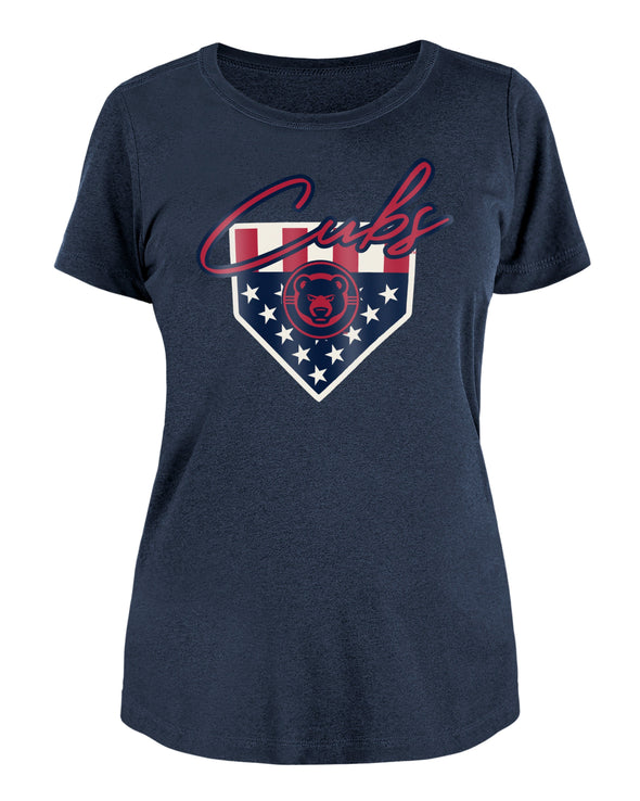 New Era South Bend Cubs July 4th Women's Tee