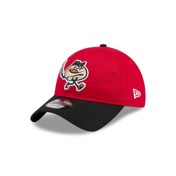 Erie SeaWolves NEC Pepperoni Balls Red Alt Adjustable Cap