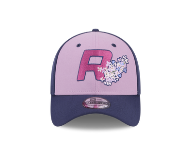 Rochester Red Wings ROC the Lilac 3930 Flex Fit Cap