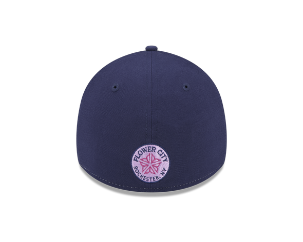 Rochester Red Wings ROC the Lilac 3930 Flex Fit Cap