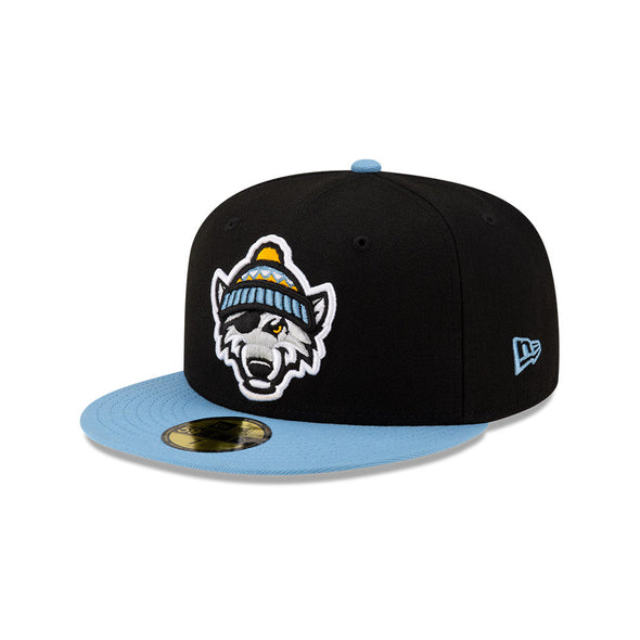 Erie SeaWolves NEC SnowWolves Black 59Fifty