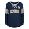 San Antonio Missions Ladies Throwback Lace Up L/S T