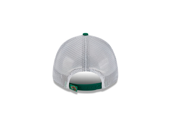 New Era 9Forty Green/White Mesh Block G Cap