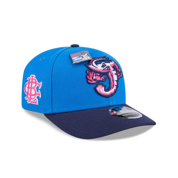 New Era Big League Chew x Jacksonville Jumbo Shrimp Cotton Candy 9Seventy Stretch Snap