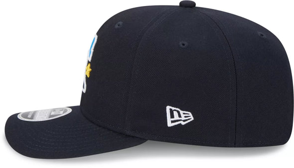 New Era Philadelphia Phillies Mens Navy Blue 2024 MLB CITY CONNECT 9Seventy Stretch-Snap Hat