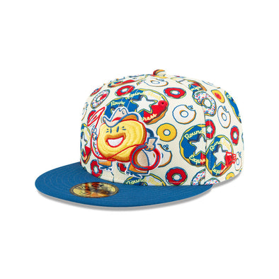 Round Rock Express New Era Donuts Custom Caps Milk and Donuts 5950