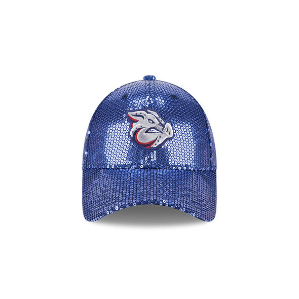 Lehigh Valley IronPigs Womens New Era 940 Sequin Bri Cap