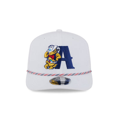 Amarillo Sod Poodles New Era White Lean A Multi Rope 9SEVENTY Cap