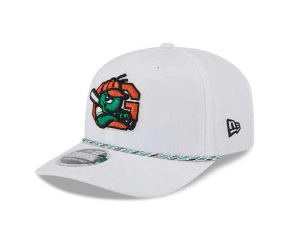 New Era 9SEVENTY Stretch-Snap w/Rope White