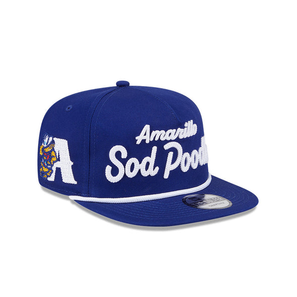 Amarillo Sod Poodles New Era Royal Script Golfer Cap