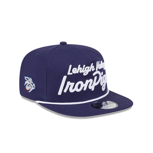 Lehigh Valley IronPigs Golf Text New Era Cap
