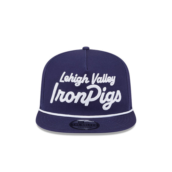 Lehigh Valley IronPigs Golf Text New Era Cap