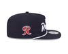 Tacoma Rainiers New Era Navy Golfer Team Text Snapback