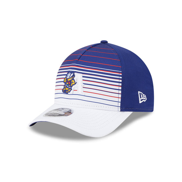 Amarillo Sod Poodles New Era White & Royal Gradient 9FORTY Cap