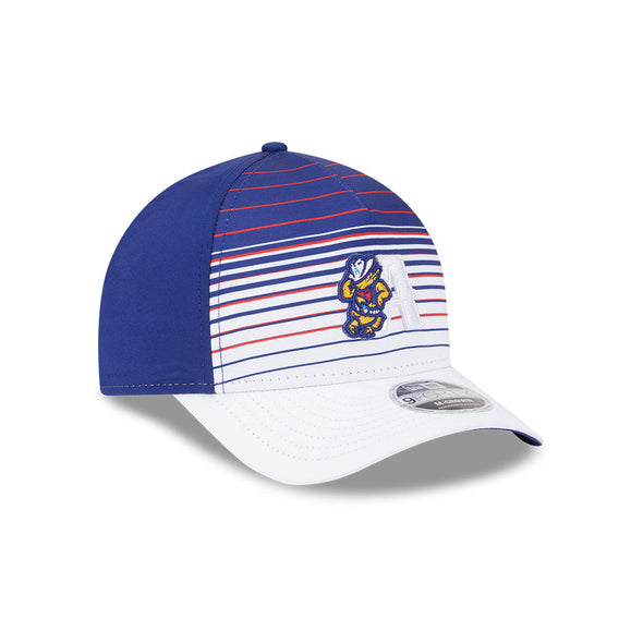 Amarillo Sod Poodles New Era White & Royal Gradient 9FORTY Cap